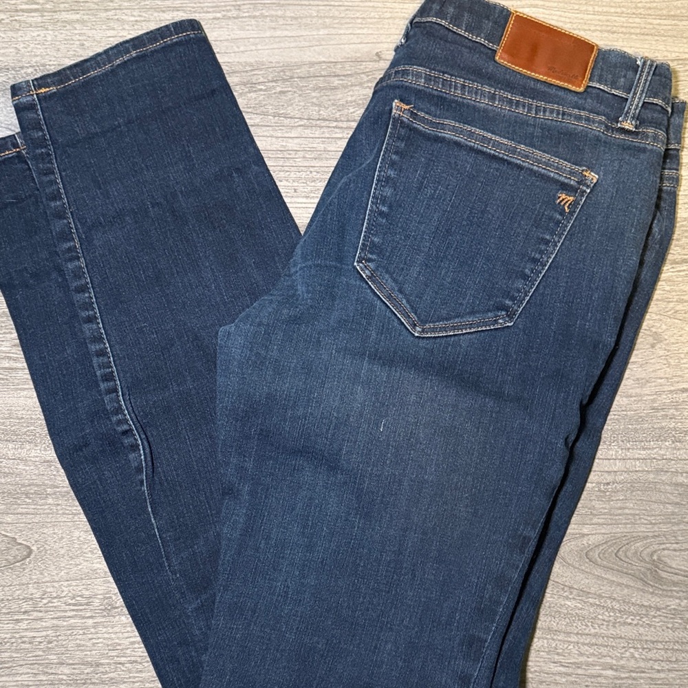 Madewell dark Blue Denim Skinny Jeans
